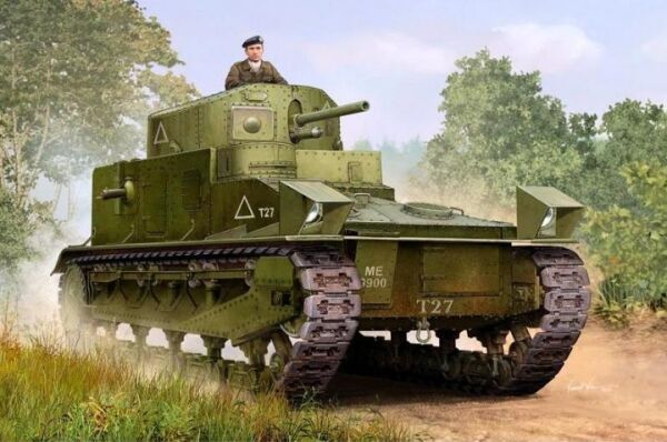 Vickers Medium Tank MK I детальное изображение Бронетехника 1/35 Бронетехника