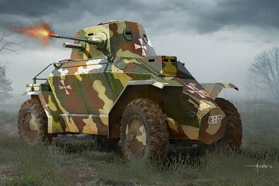 Hungarian 39M CSABA Armored Car детальное изображение Бронетехника 1/35 Бронетехника