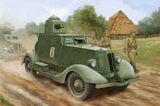 Soviet BA-20 Armored Car Mod.1937 детальное изображение Автомобили 1/35 Автомобили