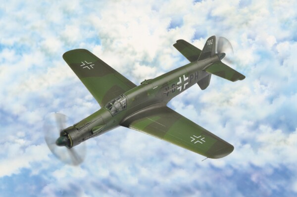 Сборная модель 1/72 Тяжелый истребитель Дорнье До 335 Pfeil ХоббиБосс 80293 детальное изображение Самолеты 1/72 Самолеты