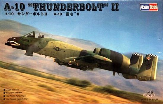 Збірна модель американського штурмовика A-10A &quot;THUNDERBOLT&quot; ІІ детальное изображение Самолеты 1/48 Самолеты