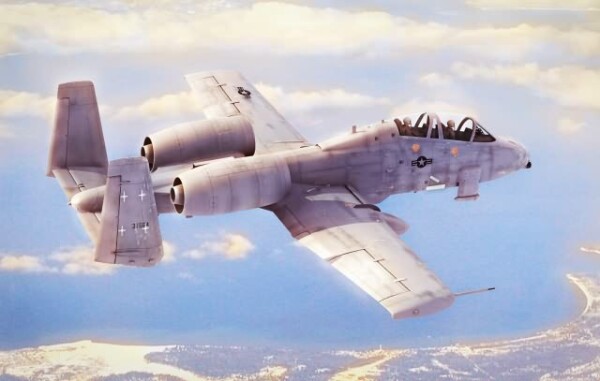 Сборная модель 1/48 Штурмовик N/AW А-10A &quot;THUNDERBOLT&quot; II ХоббиБосс 80324 детальное изображение Самолеты 1/48 Самолеты