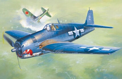 Збірна модель 1/48 Літак Grumman F6F-3 Hellcat рання версія HobbyBoss 80338 детальное изображение Самолеты 1/48 Самолеты