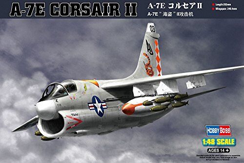 Buildable model of the American attack aircraft A-7E Corsair II детальное изображение Самолеты 1/48 Самолеты