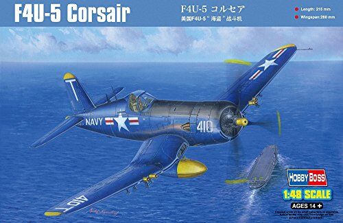 Buildable model of the American F4U-5 Corsair fighter детальное изображение Самолеты 1/48 Самолеты
