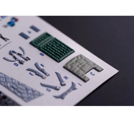 A-10 C Thunderbolt II 3D декаль інтер'єр для комплекту GWH 1/48 KELIK K48133 детальное изображение 3D Декали Афтермаркет