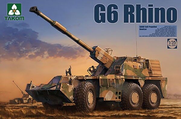 G6 Rhino SANDF Self-Propelled Howitzer детальное изображение Артиллерия 1/35 Артиллерия