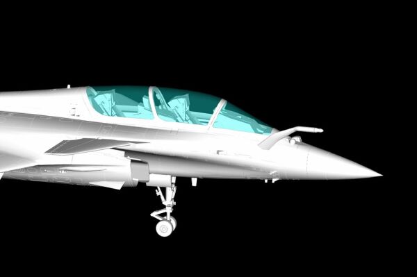 Збірна модель фразцузького літака Rafale C Fighter детальное изображение Самолеты 1/48 Самолеты