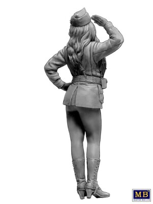 Сборная модель 1/24 Фигура Набор Pin-Up Series №6 - All the Way! (1 фигурка) MasterBox 24087 детальное изображение Фигуры 1/24 Фигуры