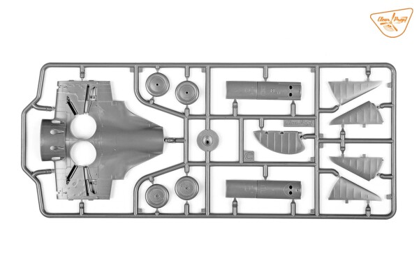 Збірна модель 1/48 літак I-16 type 5 (рання версія) Clear Prop 4814 детальное изображение Самолеты 1/48 Самолеты