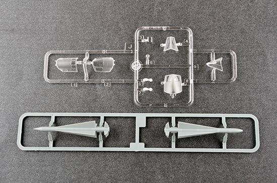 Збірна модель 1/72 Літак Ту-128УТ Fiddler  Trumpeter 01688 детальное изображение Самолеты 1/72 Самолеты