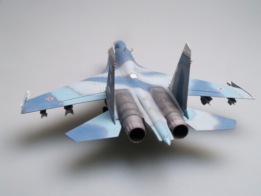 Збірна модель 1/72 Винищувач Су-27УБ &quot;Flanker C&quot; Trumpeter 01645 детальное изображение Самолеты 1/72 Самолеты