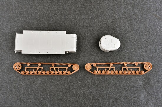 Сборная модель 1/72 Советский средний танк Т-28 (сварной) Трумпетер 07150 детальное изображение Бронетехника 1/72 Бронетехника