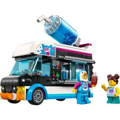 Конструктор LEGO City Веселый фургон пингвина 60384 детальное изображение City Lego