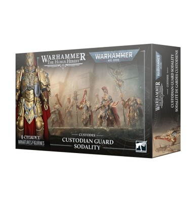 Игровой набор Warhammer 40000 - HORUS HERESY: CUSTODES - CUSTODIAN GUARD SODALITY детальное изображение Ересь Хоруса WARHAMMER 40,000