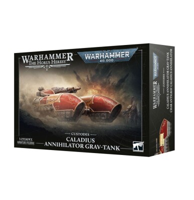 Игровой набор Warhammer 40000 - HORUS HERESY: CUSTODES - CALADIUS ANNIHILATOR GRAV-TANK детальное изображение Ересь Хоруса WARHAMMER 40,000