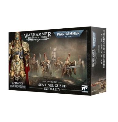 Игровой набор Warhammer 40000 - HORUS HERESY: CUSTODES - SENTINEL GUARD SODALITY детальное изображение Ересь Хоруса WARHAMMER 40,000