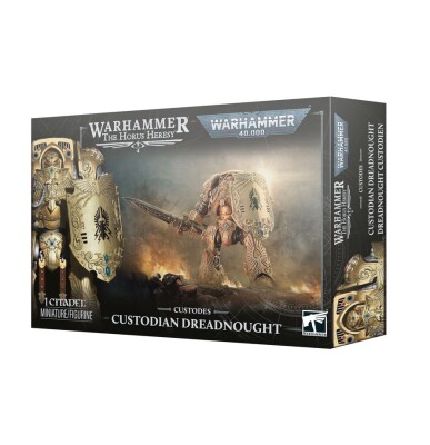 Игровой набор Warhammer 40000 - HORUS HERESY: CUSTODES - CUSTODIAN DREADNOUGHT детальное изображение Ересь Хоруса WARHAMMER 40,000