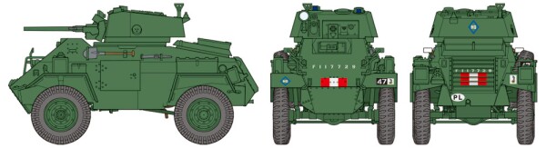 Збірна модель 1/48 Британський 7-тонний бронеавтомобіль Mk.IV Tamiya 32587 детальное изображение Автомобили 1/48 Автомобили