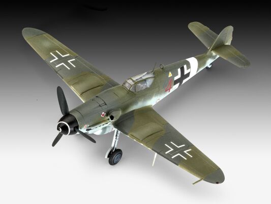 Британські винищувачі Bf109G-10 &amp; Spitfire Mk.V (2 в 1) детальное изображение Самолеты 1/72 Самолеты