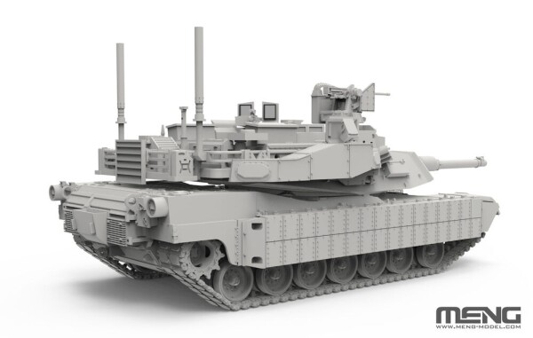 Збірна модель 1/72 Основний бойовий танк США M1A2 SEP v2 Абрамс із системою активного захисту Trophy Meng 72-016 детальное изображение Бронетехника 1/72 Бронетехника