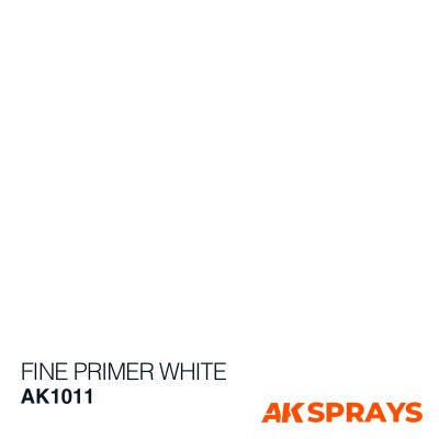 Fine Primer White - Spray 400ml (Includes 2 nozzles) / Грунт білий в аерозолі 400мл детальное изображение Краска / грунт в аэрозоле Краски