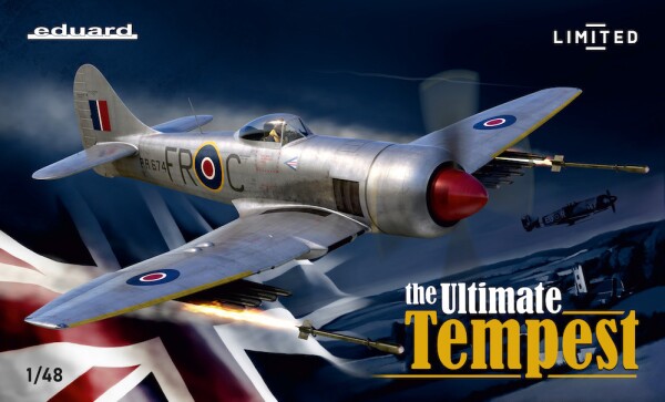 Збірна модель 1/48 Літак Hawker Tempest &quot;The Ultimate Tempest&quot; LIMITED Eduard 11164 детальное изображение Самолеты 1/48 Самолеты