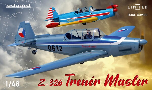 Збірна модель 1/48 Літак F4F-3 та F4F-4 Wildcat Z-326 Trenér Master DUAL COMBO Eduard 11167 детальное изображение Самолеты 1/48 Самолеты