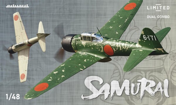 Сборная модель 1/48 Самолет A6M3 Zero SAMURAI DUAL COMBO LIMITED Эдуад 11168 детальное изображение Самолеты 1/48 Самолеты