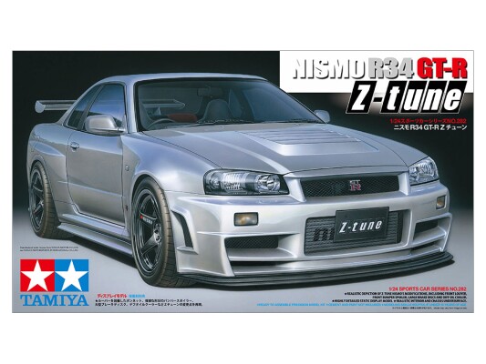 Збірна модель 1/24 Автомобіль NISMO R34 GT-R Z-tune Tamiya 24282 детальное изображение Автомобили 1/24 Автомобили