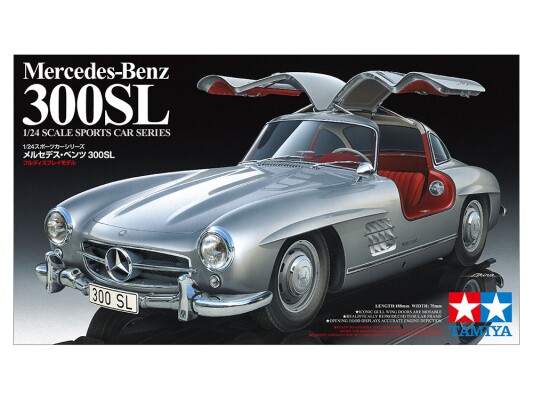 Збірна модель 1/24 Автомобіль Mercedes Benz 300SL Tamiya 24338 детальное изображение Автомобили 1/24 Автомобили