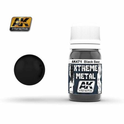 XTREME METAL &quot;BLACK BASE&quot; детальное изображение Металлики и металлайзеры Модельная химия
