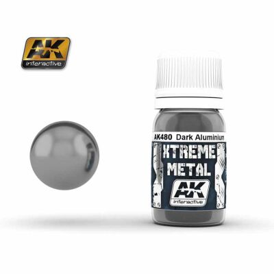 XTREME METAL ТЕМНИЙ АЛЮМІНІЙ детальное изображение Металлики и металлайзеры Модельная химия
