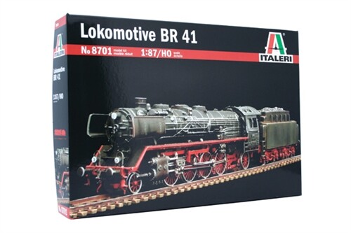 Scale model 1/87 German Locomotive BR 41 Italeri 8701 детальное изображение Железная дорога 1/87 Железная дорога