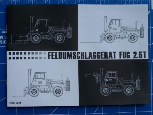 Bundeswehr Feldumschlaggerat FUG 2,5T детальное изображение Автомобили 1/35 Автомобили