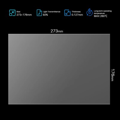 PFA-пленка ELEGOO для Saturn 2/8K/3/4/4 Ultra/4 Ultra 16K (5 шт) детальное изображение Комплектующие и аксессуары 3D печать