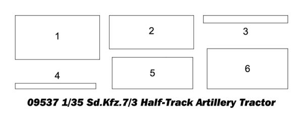 Sd.Kfz.7/3 Half-Track Artillery Tractor детальное изображение Бронетехника 1/35 Бронетехника