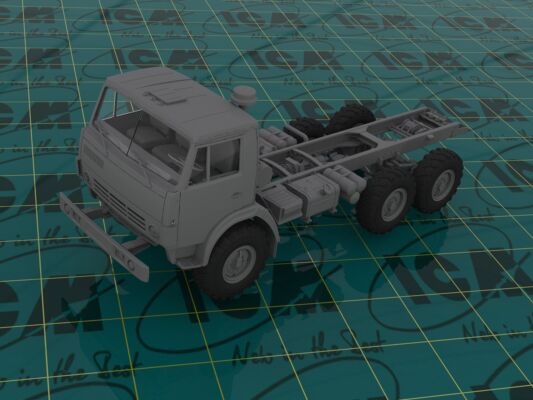 Советский шестиколесный армейский грузовой автомобиль детальное изображение Автомобили 1/35 Автомобили