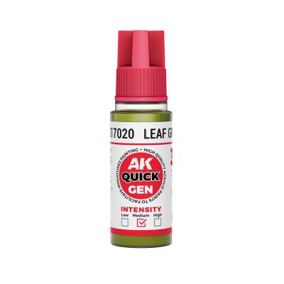 Acrylic paint LEAF GREEN QUICK GEN COLOR AK-interactive AK 17020 детальное изображение Акриловые краски Краски
