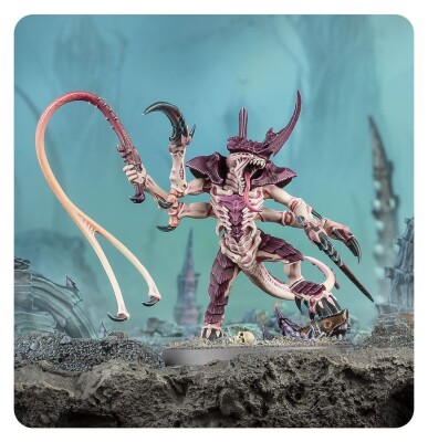 Ігровий набір Warhammer 40000 - TYRANIDS - TYRANID PRIME WITH LASH WHIP детальное изображение Тираниды Армии Ксеносов