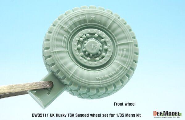 UK Husky TSV Sagged wheel set ( for Meng 1/35) детальное изображение Смоляные колёса Афтермаркет