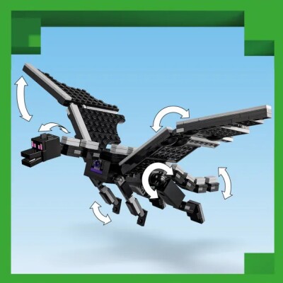 LEGO Minecraft The Ender Dragon and End Ship 21264 детальное изображение LEGO Minecraft Lego