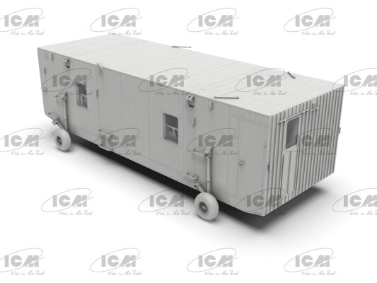 Scale model 1/35 Universal military container and airfield cover USA M8A1 ICM 53201 детальное изображение Автомобили 1/35 Автомобили