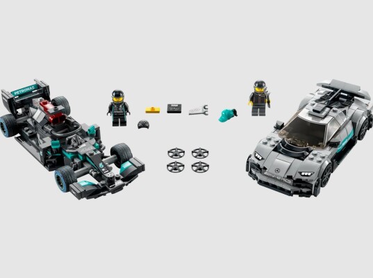 Конструктор LEGO Speed Champions Mercedes-AMG F1 W12 E Performance та Mercedes-AMG Project One 76909 детальное изображение Speed Champions Lego