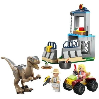 Конструктор LEGO Побег велоцираптора Jurassic World 76957 детальное изображение Jurassic Park Lego