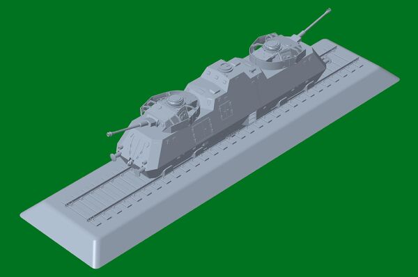 Збірна модель Panzerjager-Triebwagen 51 детальное изображение Железная дорога 1/72 Железная дорога