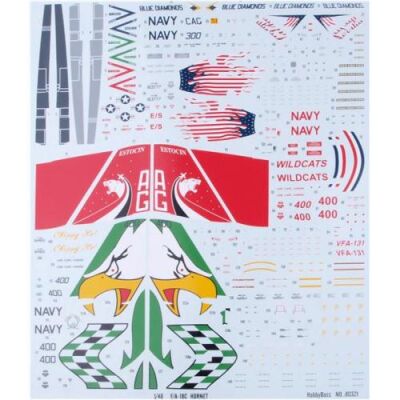 Сборная модель американского истребителя  F/A-18C &quot;HORNET&quot; детальное изображение Самолеты 1/48 Самолеты