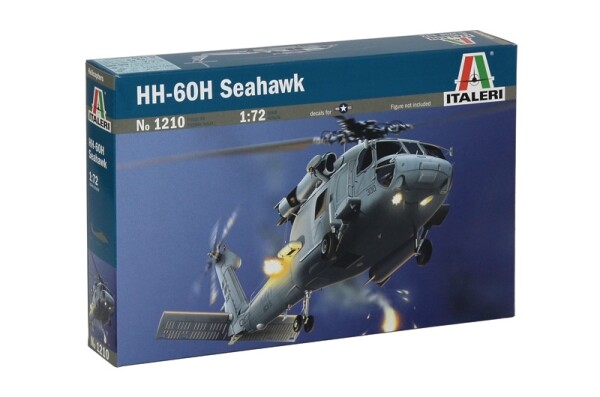 Сборная модель 1/72 Вертолет HH-60H Seahawk Italeri 1210 детальное изображение Вертолеты 1/72 Вертолеты