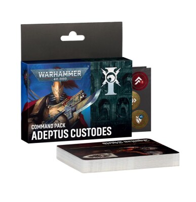 Игровые карты Warhammer 40000: COMMAND PACK - ADEPTUS CUSTODES (ENG) детальное изображение Адептус Кустодес Армии Империума