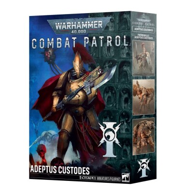 Игровой набор Warhammer 40000 - COMBAT PATROL - ADEPTUS CUSTODES детальное изображение Адептус Кустодес Армии Империума